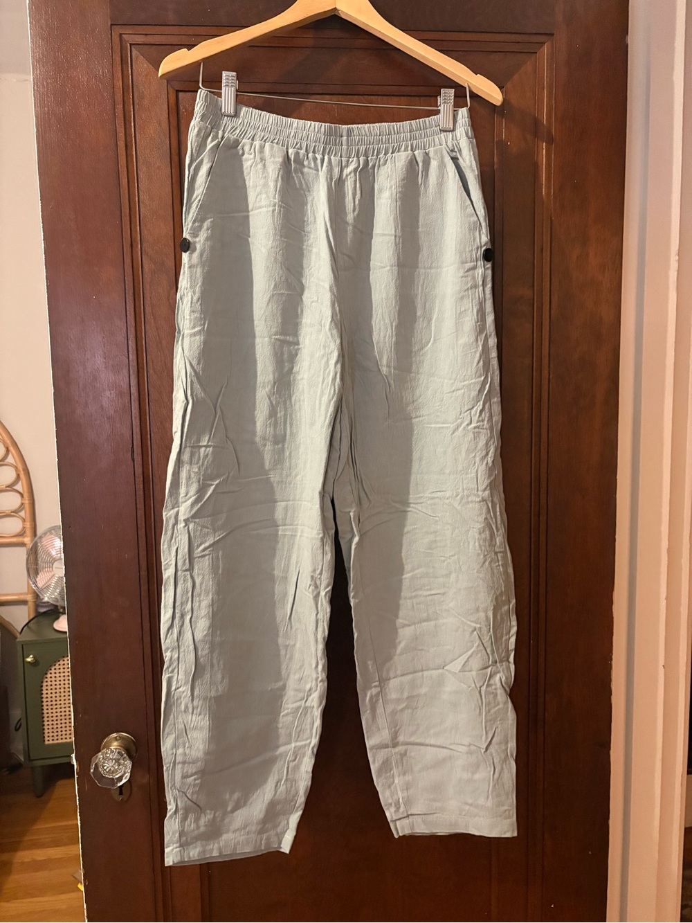 Casual Lounge Pants in Light Sage